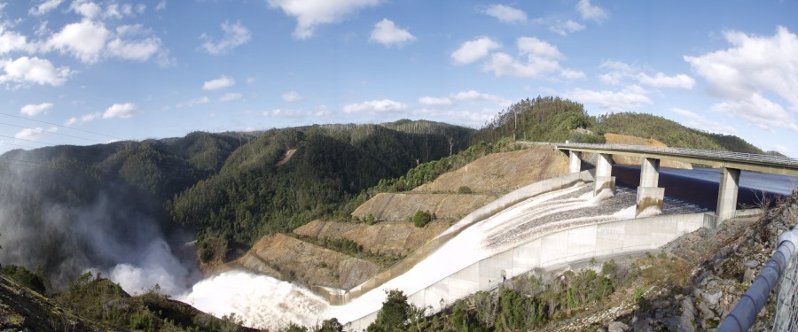 Reece Power Station Reece Dam Spillway A RCDD01