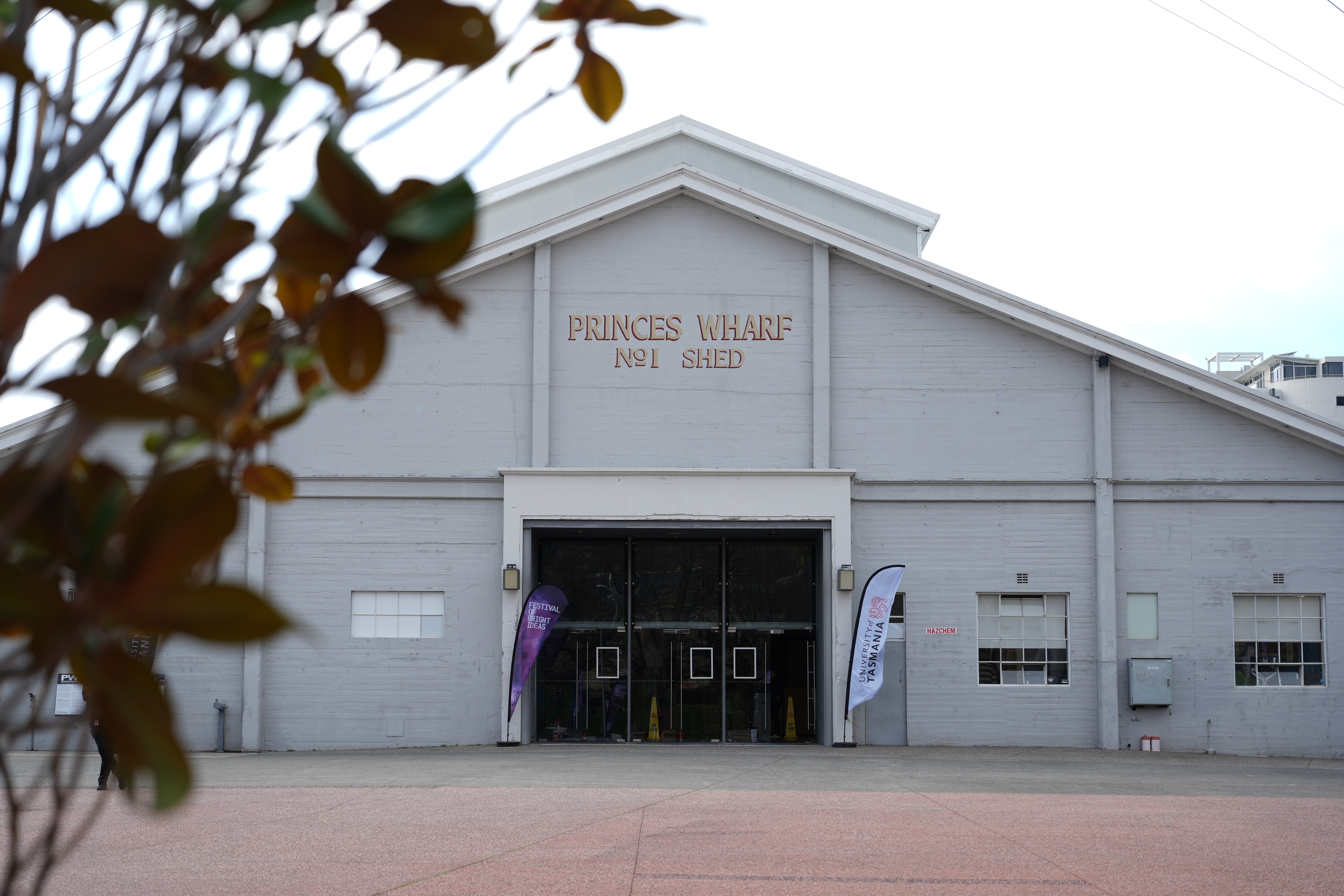 The Festival of Bright Ideas was held at Princes Wharf 1 in Hobart. 