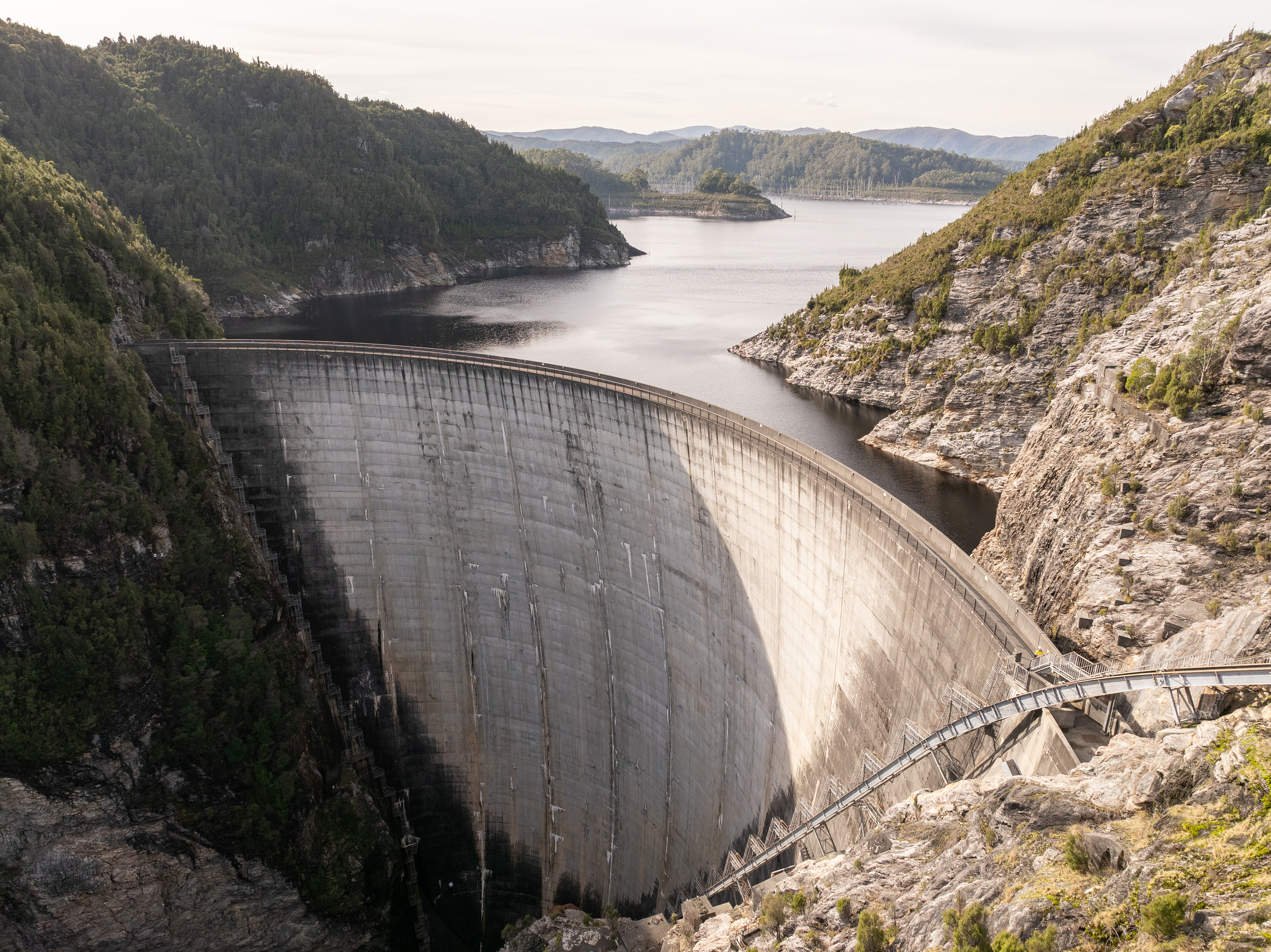 Gordon Dam in Tasmania