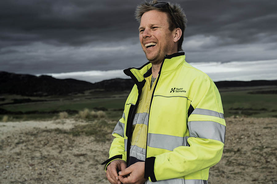 Hydro Tasmania worker