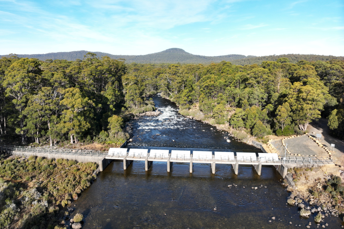 St Clair Lagoon radial gates