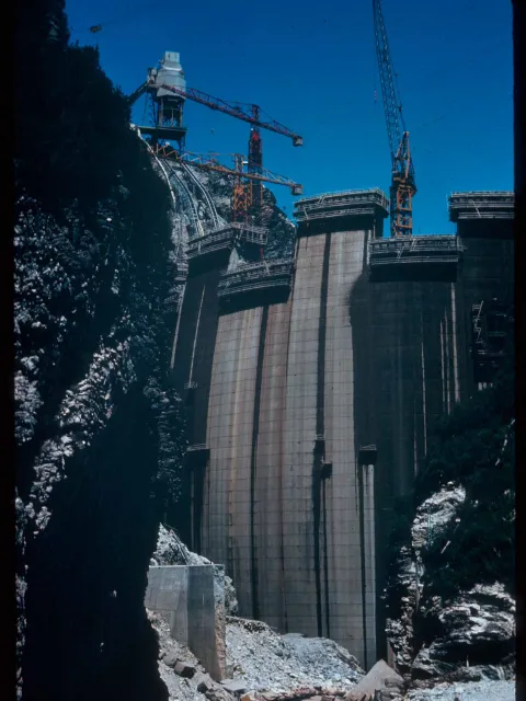 Gordon Dam Construction