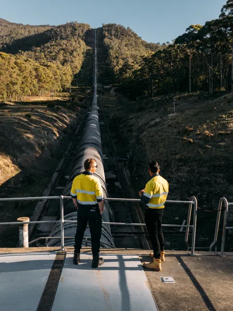 Poatina Penstock Inspection