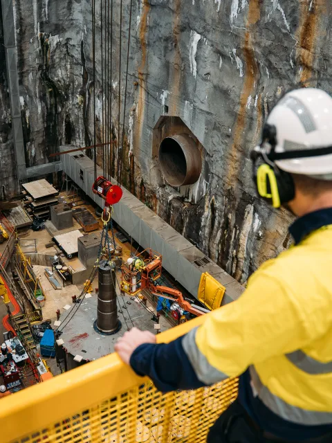 Gordon Outage Shaft Inspection