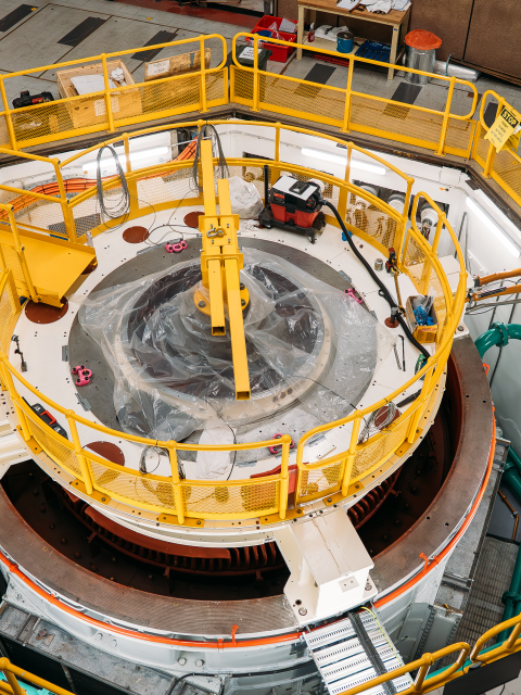 Poatina Outage Machine 2 Cover Off