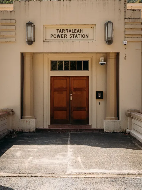 Tarraleah Power Station Front Door