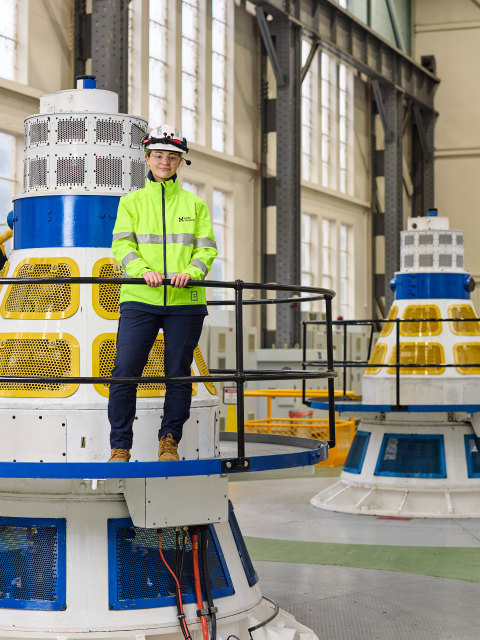 Image of a trainee maintenance assistant 