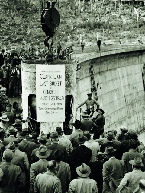 Clark Dam Last Bucket 