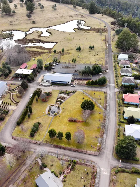 Tarraleah Village Aerial Image