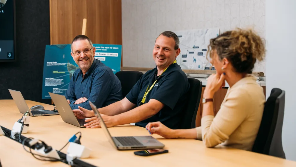 Group of Hydro Employees