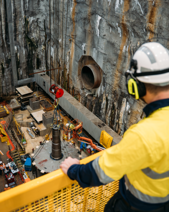 Gordon Outage Shaft Inspection
