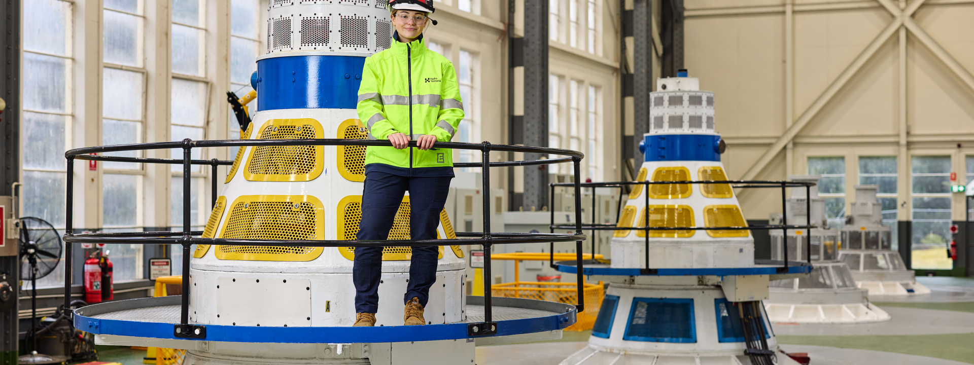 Image of a trainee maintenance assistant 