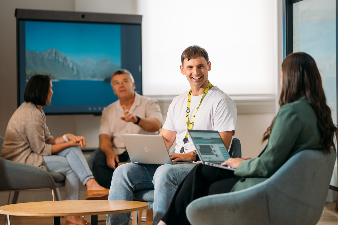 Marcus uses computer