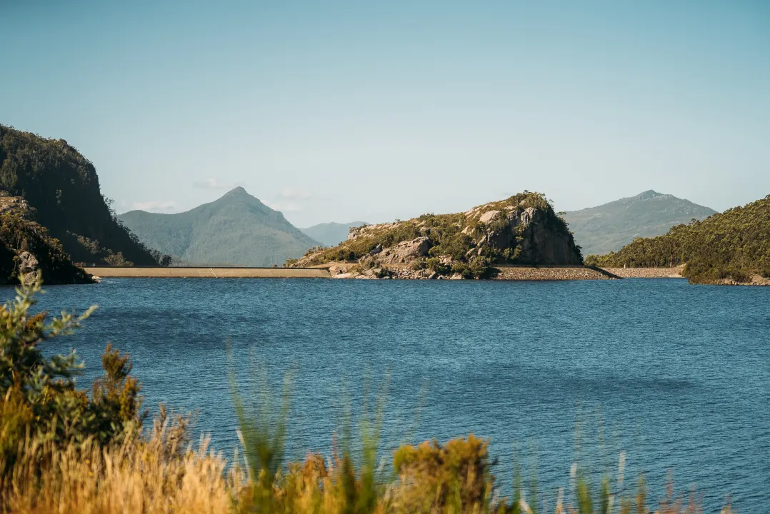 Lake Plimsoll with Tribute Dam